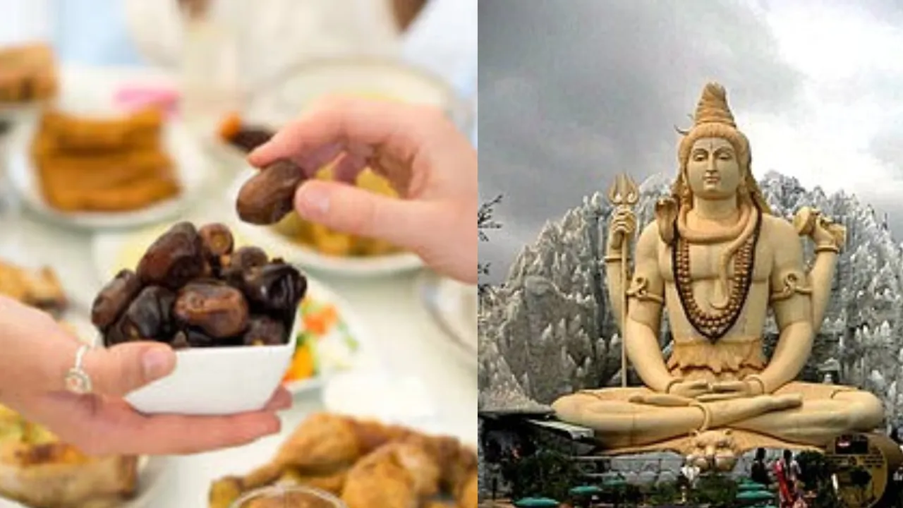 रोजा इफ्तारः पहले पढ़ी गई नमाज, फिर हुई भोलेनाथ की आरती, ‘शिव वाटिका’ में पेश की गंगा-जमुनी तहजीब