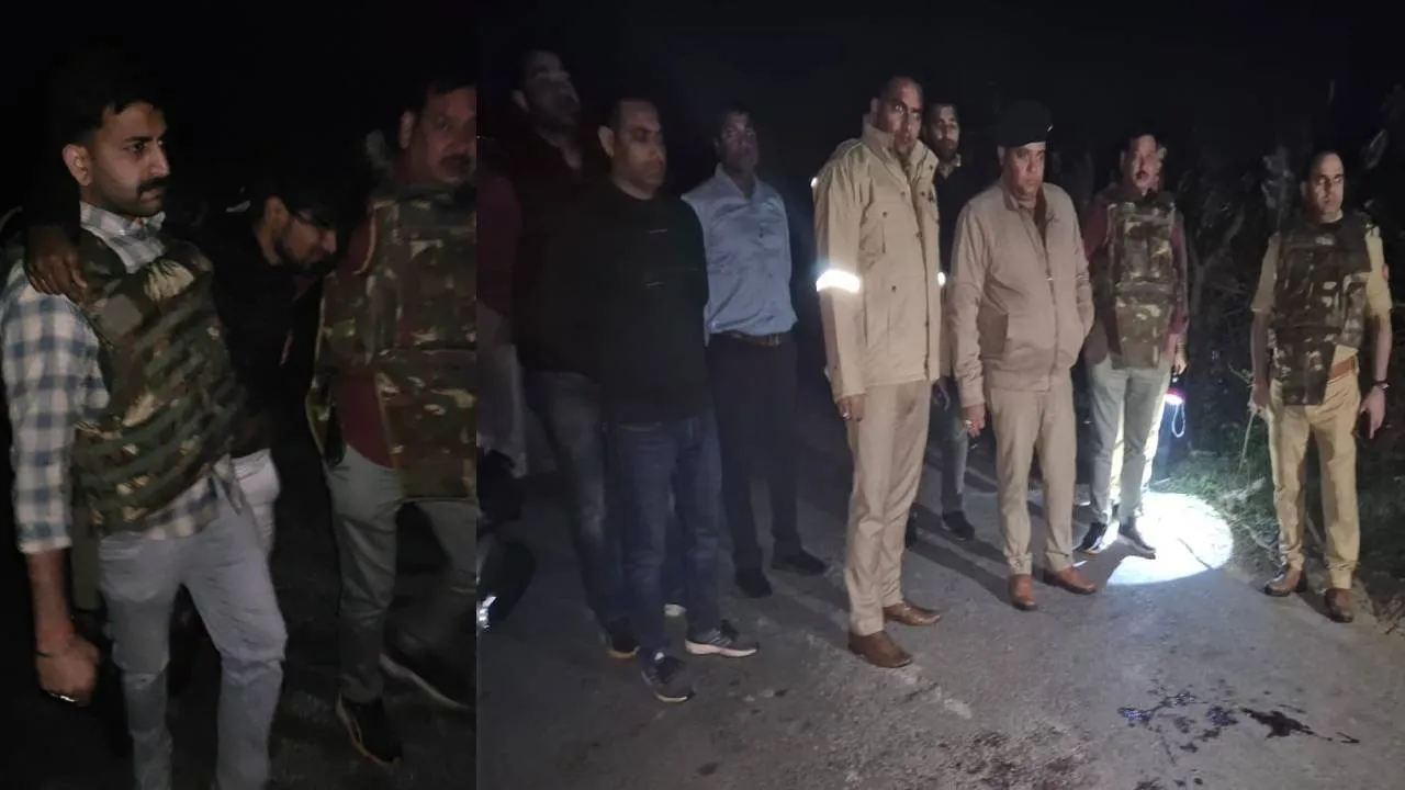 Bahraich Encounter: गोवध में वांछित अभियुक्त से पुलिस की मुठभेड़, पैर में लगी गोली