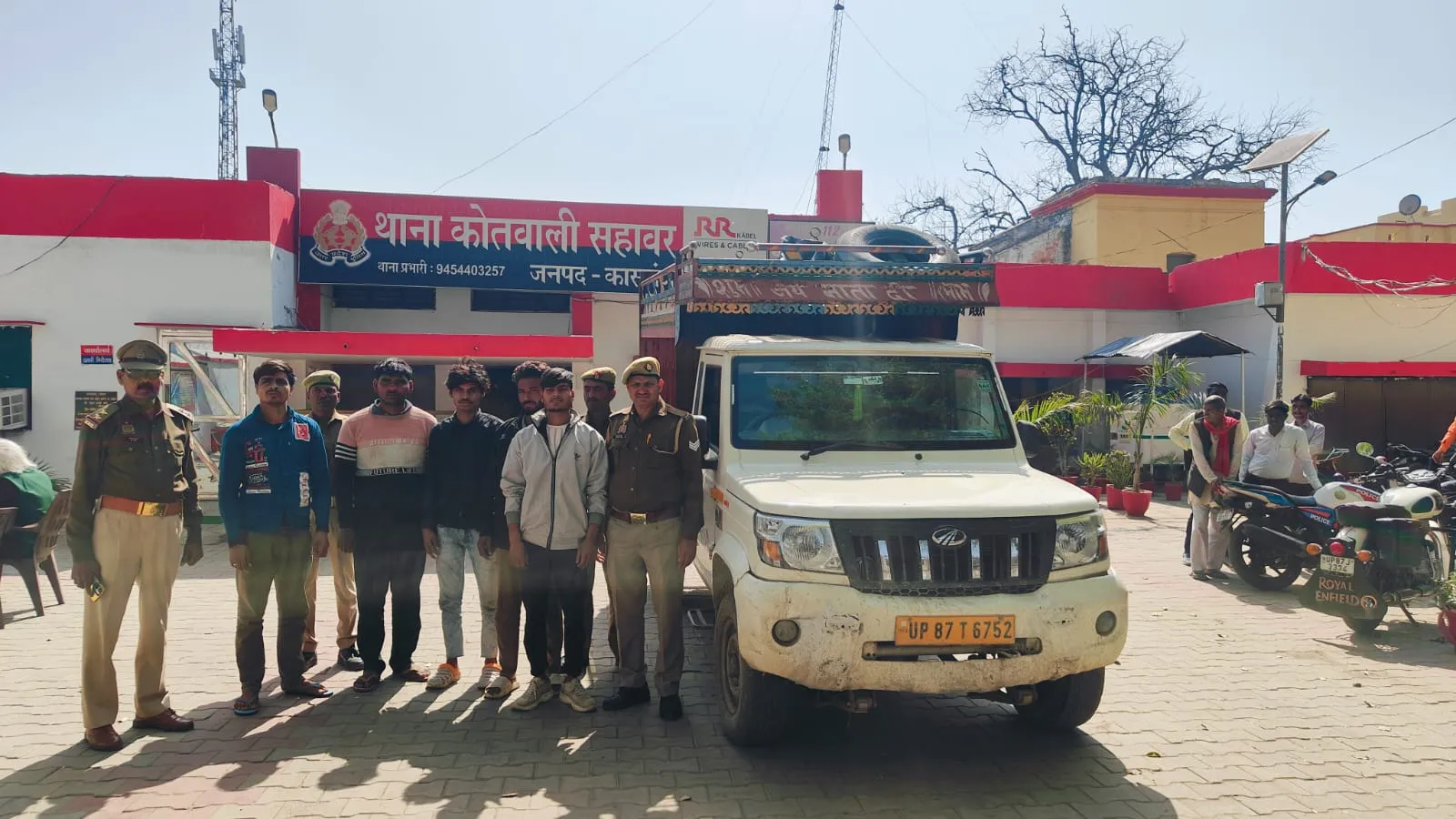 कासगंज: पुलिस को मिली बड़ी कामयाबी, चोर गिरोह के 5 सदस्य गिरफ्तार