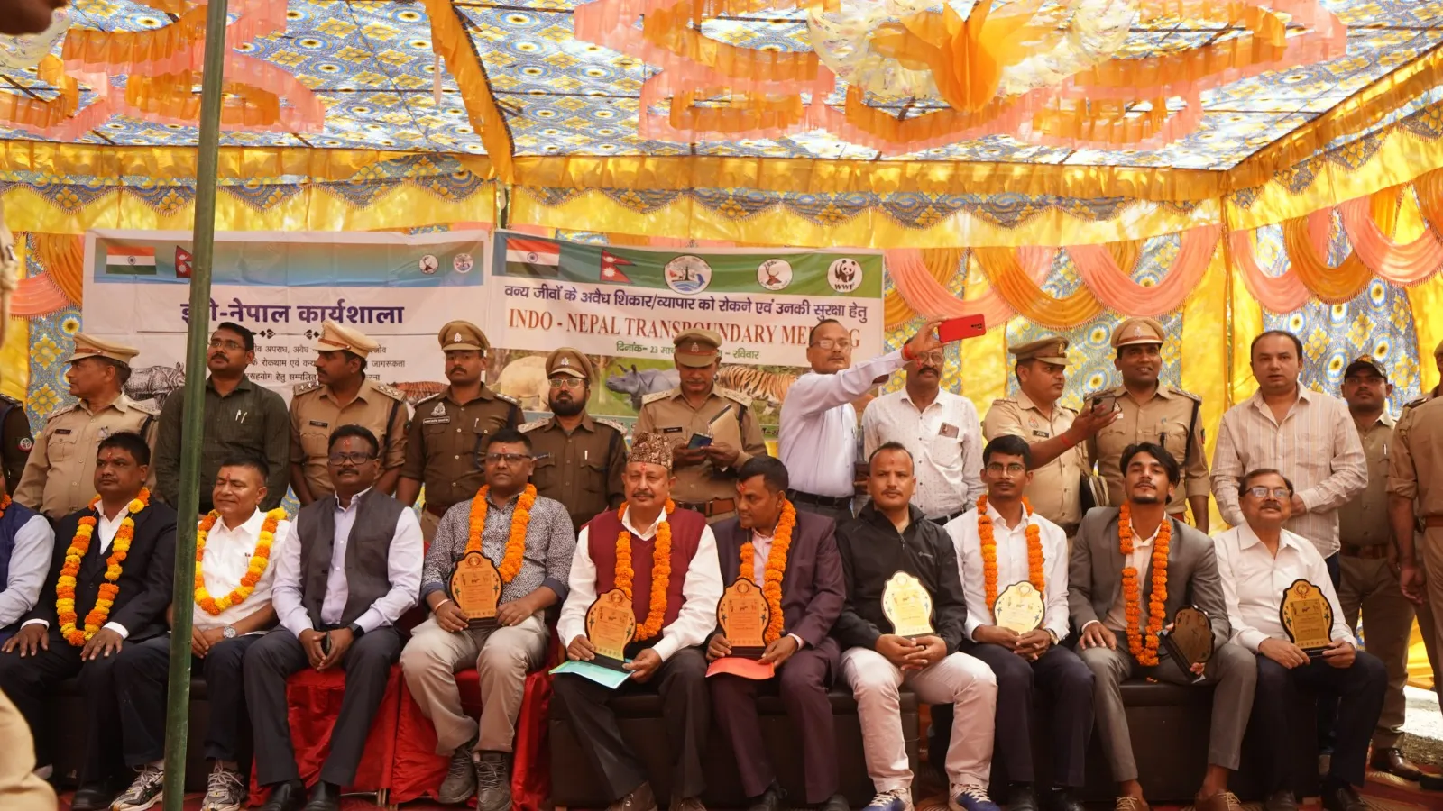 लखीमपुर खीरी: दुधवा टाइगर रिजर्व में हुई इंडो-नेपाल ट्रांस बाउंड्री बैठक, वन्य जीव संरक्षण और सहयोग पर जोर