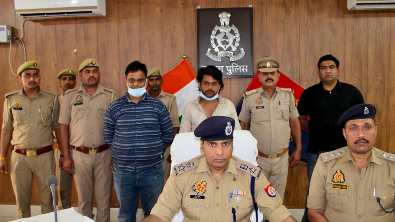 इटावा में पुलिस मुठभेड़ में एक बदमाश के लगी गोली...गिरफ्तार; साथी मौके से फरार, लूट का सामान बरामद