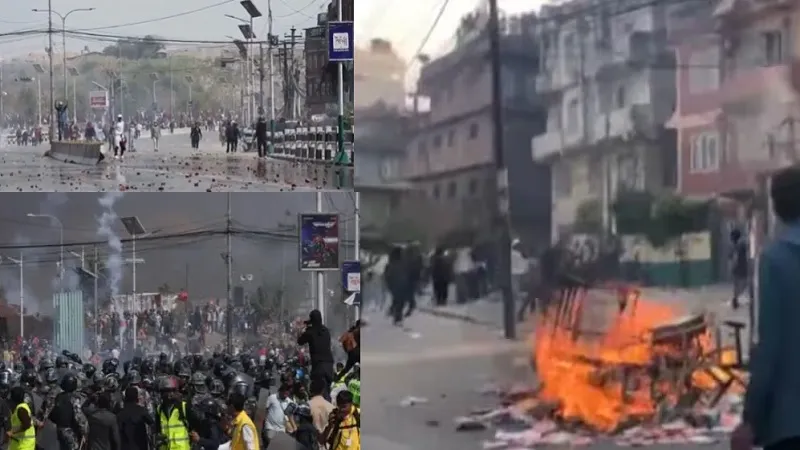 नेपाल : काठमांडू में राजशाही समर्थकों और सुरक्षा बलों के बीच झड़प, दागे आंसू गैस के गोले...कई इलाकों में कर्फ्यू