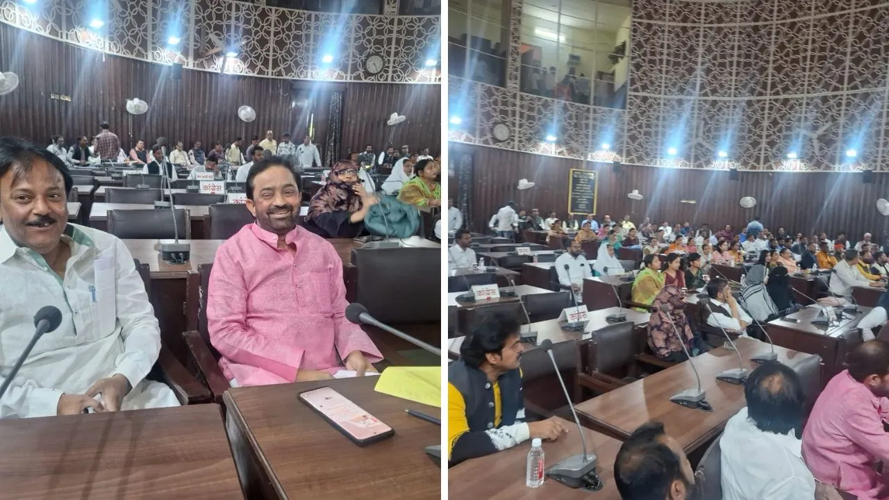 Kanpur नगर निगम सदन में पार्षदों की बैठक, एक राष्ट्र एक चुनाव पर हुआ मंथन, महापौर बोलीं- कांग्रेस ने मनमानी कर सरकार चलाई
