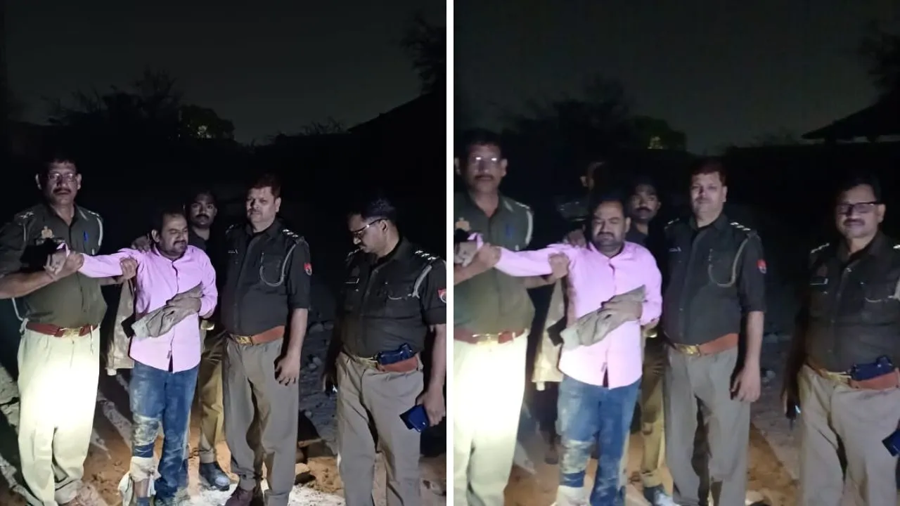 फ्लाइट से आए तीन बदमाश, कानपुर में ज्वैलरी दुकान को बनाया निशाना, मुठभेड़ में एक गिरफ्तार, पत्नी जौनपुर की प्रधान