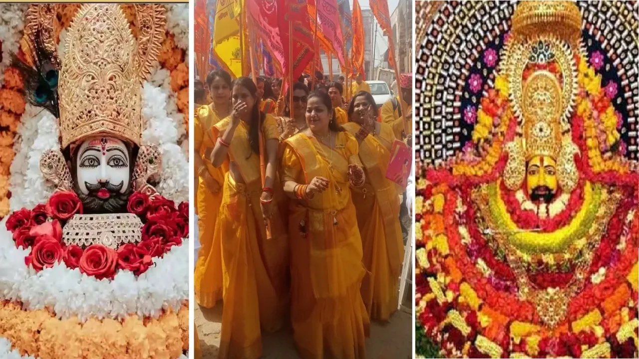 निशानोत्सव : श्री श्याम महोत्सव पर निकली खाटू श्याम की निशान यात्रा