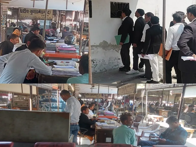 Rampur News : हड़ताल खत्म...सवा माह बाद अधिवक्ताओं ने शुरू किया काम