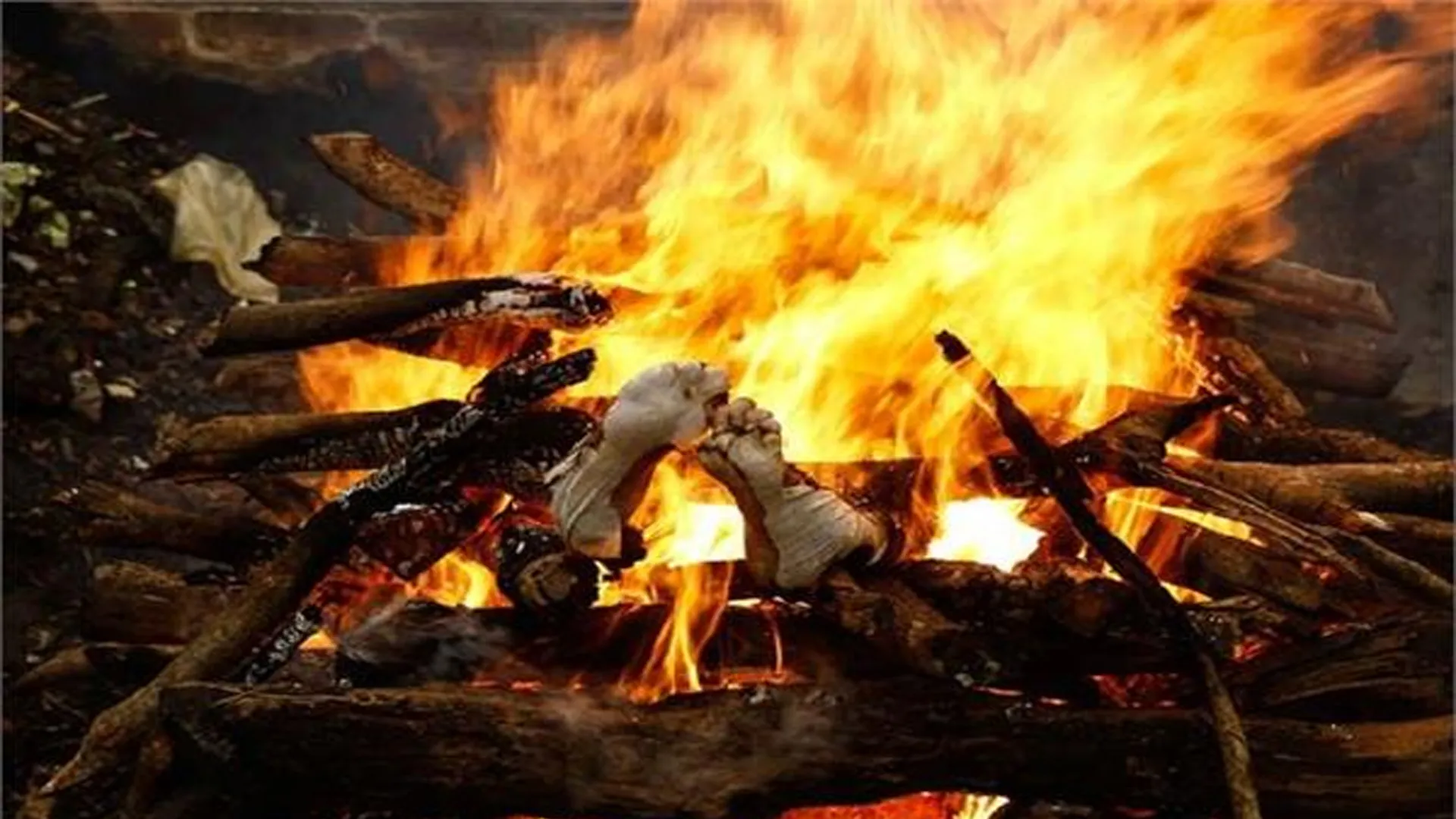 अमरोहा: गांव में एक साथ जलीं चार चिताएं तो हर किसी की आंखें हुईं नम