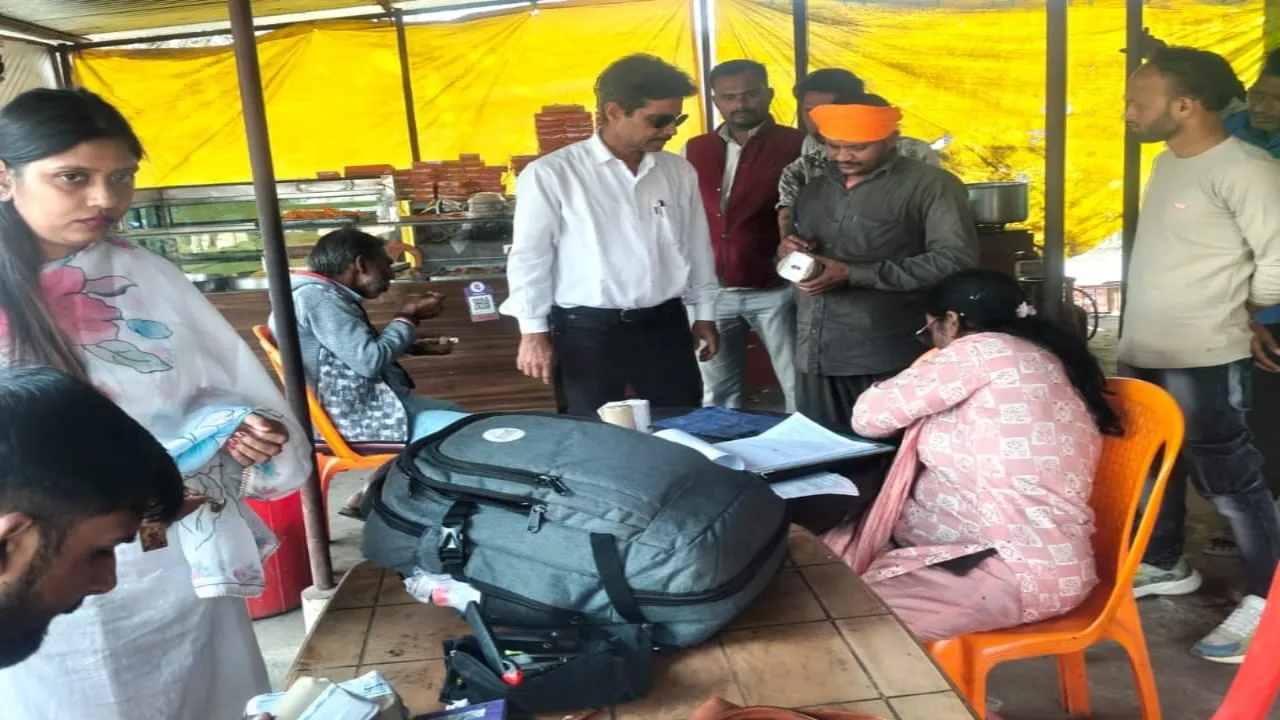 Bahraich News : खोया और पनीर के छह नमूने जांच को भेजा