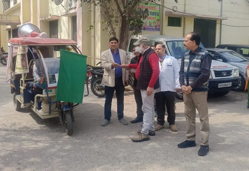 मुरादाबाद : जिले में कुष्ठ रोगी खोजी अभियान शुरू, सीएमओ ने दिखाई हरी झंडी