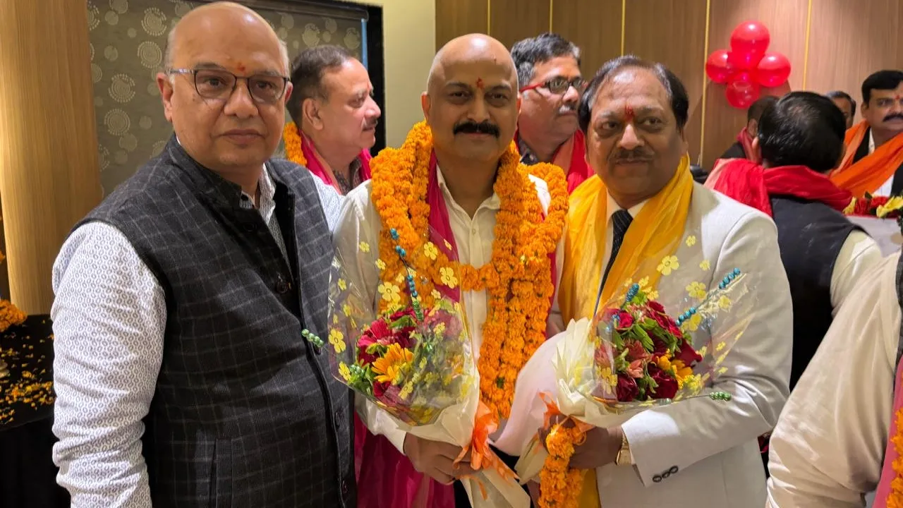 Bareilly news : दि उत्तर प्रदेश टैक्स बार एसोसिएशन के उपाध्यक्ष का बरेली में जोरदार स्वागत 