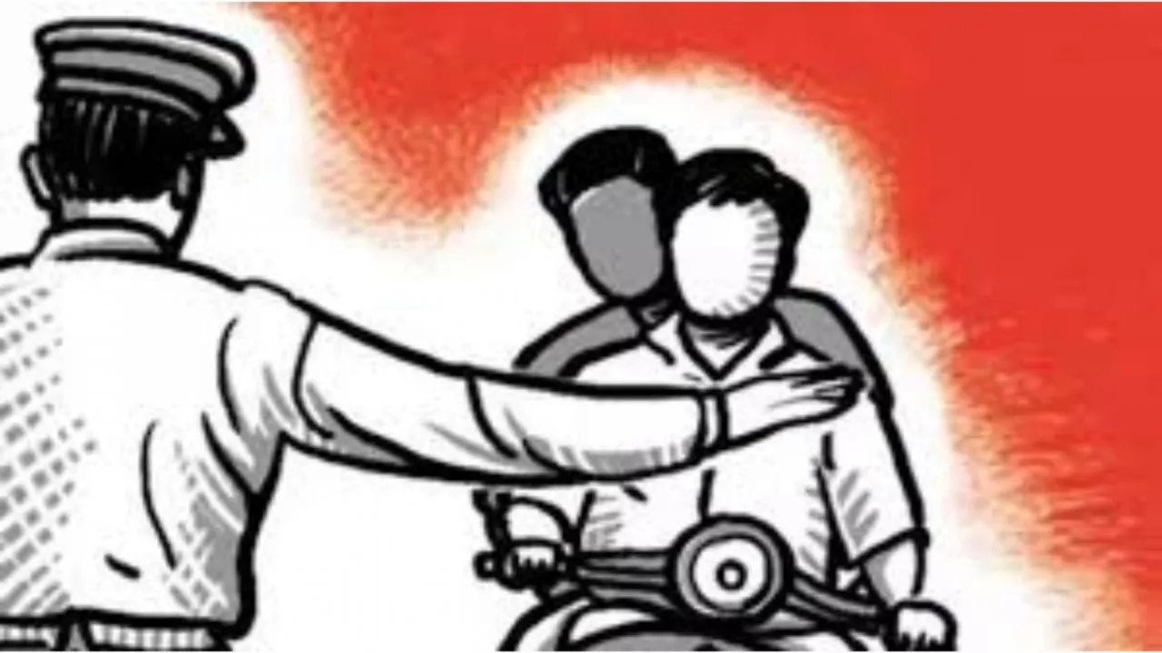 Kanpur में ट्रैफिक पुलिस ने चलाया चेकिंग अभियान, 1852 वाहनों के काटे गए चालान... 7 वाहन सीज