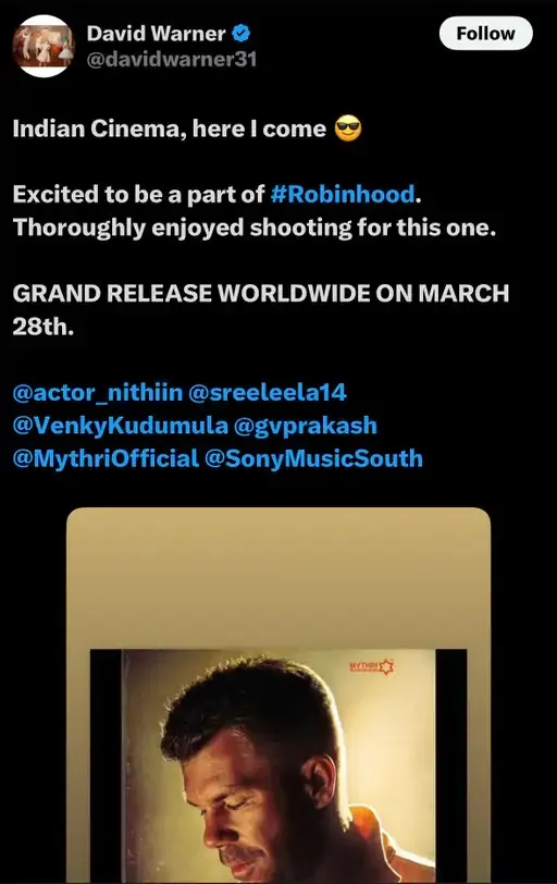 डेविड वार्नर