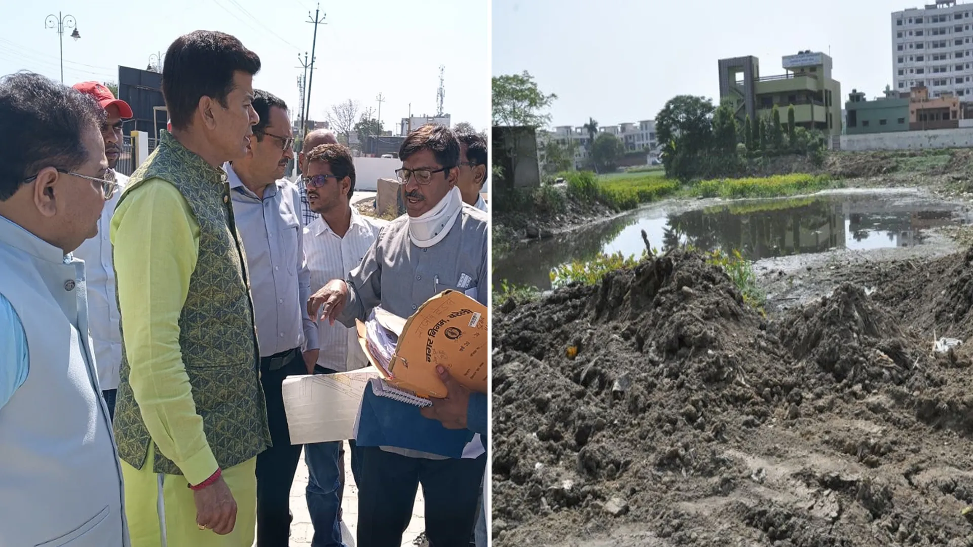 Bareilly: डेलापीर तालाब...सुंदरीकरण में बाधा बन रहे लोगों पर होगी FIR