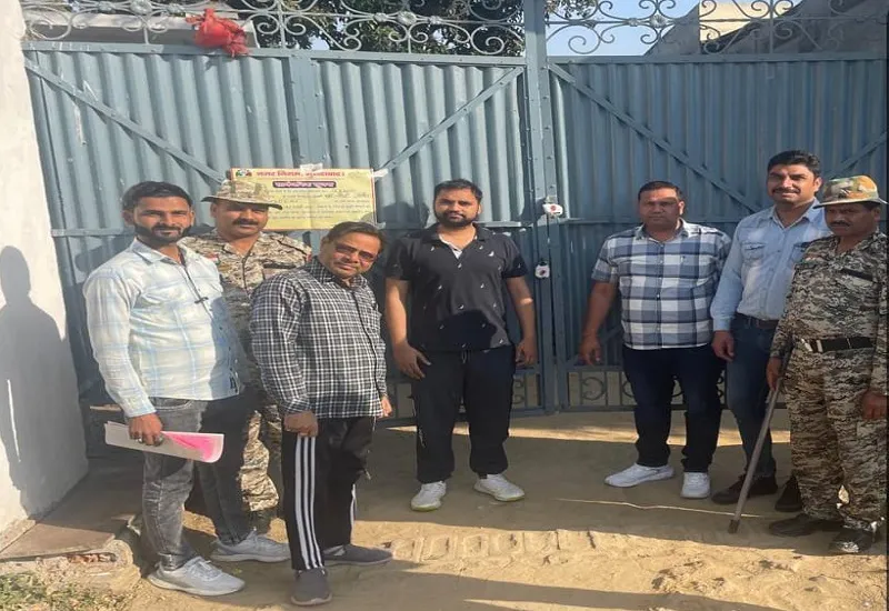 मुरादाबाद : नगर निगम की टीम ने 24 भवनों को सील किया, 87 लाख से अधिक बकाया वसूला