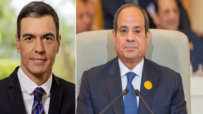 मिस्र-स्पेन ने गाजा में इजरायली सैन्य अभियान को किया खारिज, अब्देल-फतह अल-सीसी-पेड्रो सांचेज की फोन पर हुई बातची