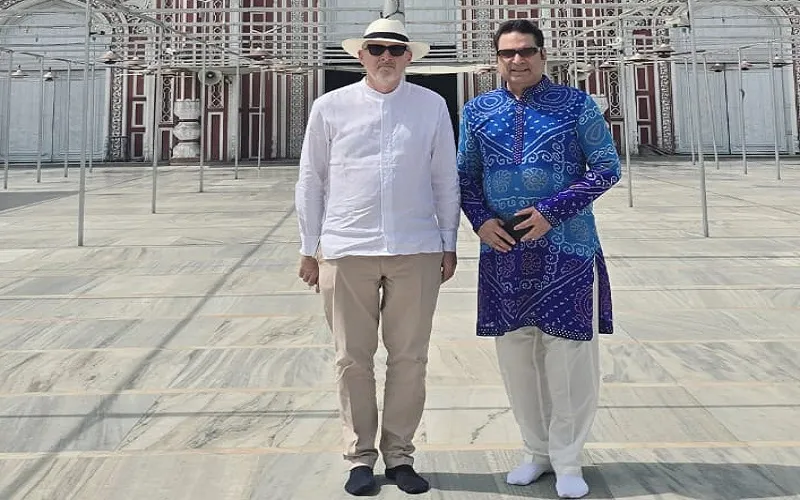 Rampur : रजा लाइब्रेरी-खासबाग पैलेस और कोठी शाहाबाद को देखकर प्रभावित हुए बेल्जियम के राजदूत