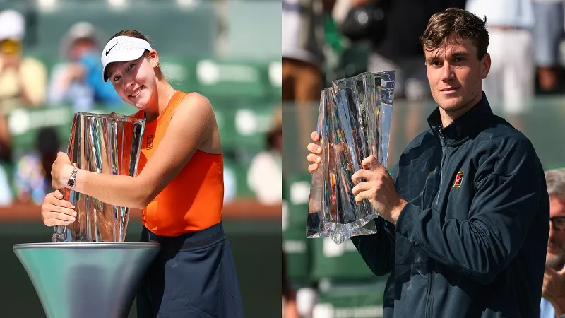 Indian Wells Open : मीरा एंड्रीवा और जैक ड्रेपर ने जीता इंडियन वेल्स का खिताब