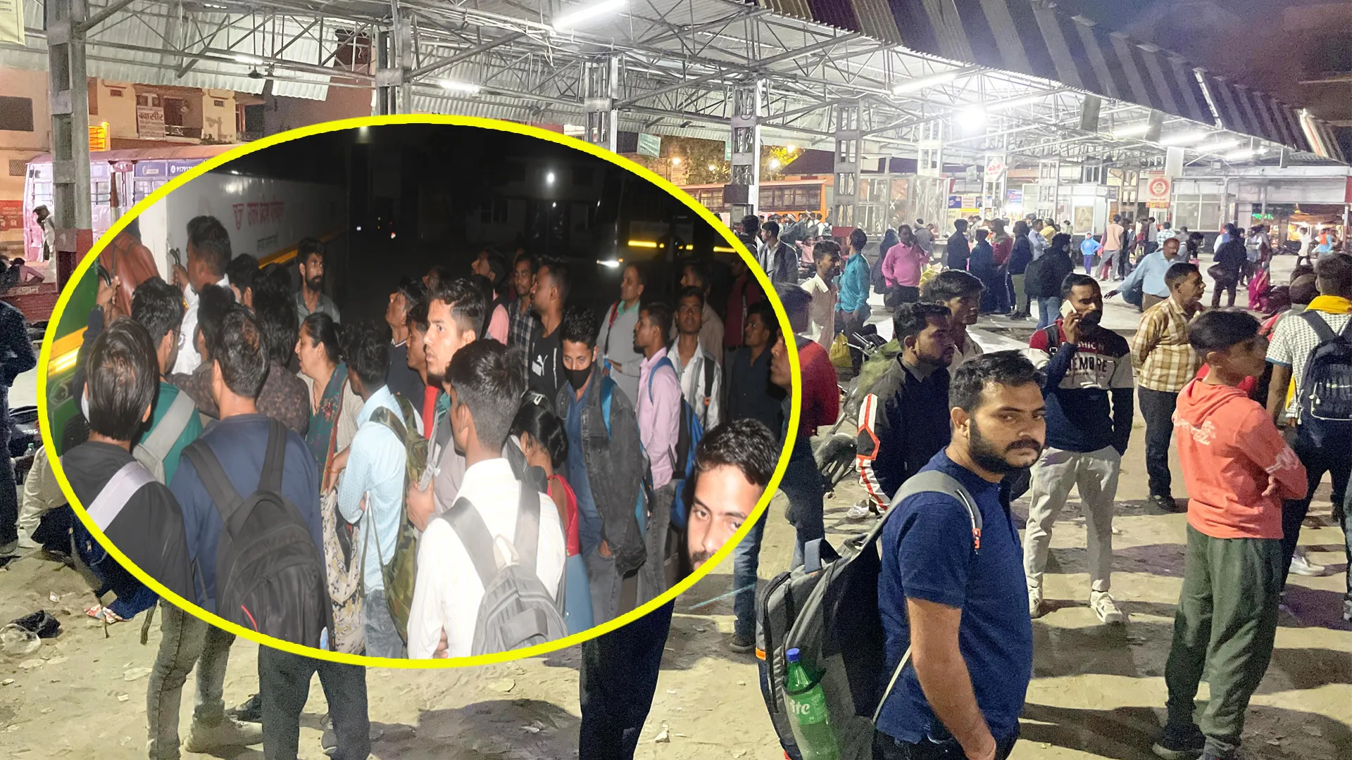 Bareilly: पुराना बस अड्डे पर देर रात अचानक उमड़ा हुजूम...जानिए क्यों किया हंगामा !