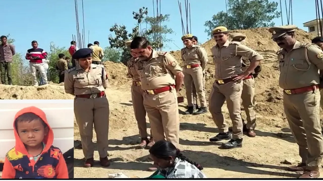 Hardoi News : निर्माणाधीन कोतवाली भवन में मिट्टी में दबा मिला लापता बच्चे का शव