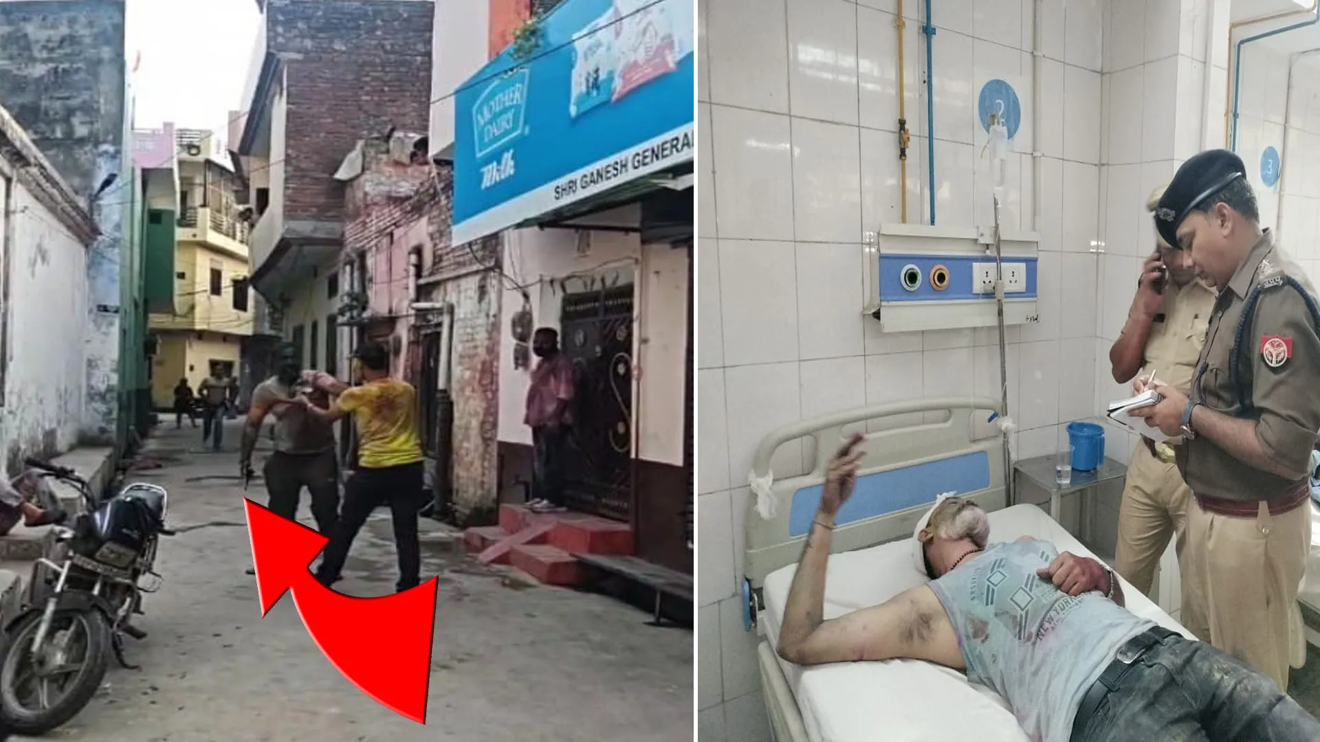 मुरादाबाद: वीडियो वायरल...होली पर गले नहीं मिले तो भाजपा नेता को मारी गोली, बिजली कर्मचारी भी घायल