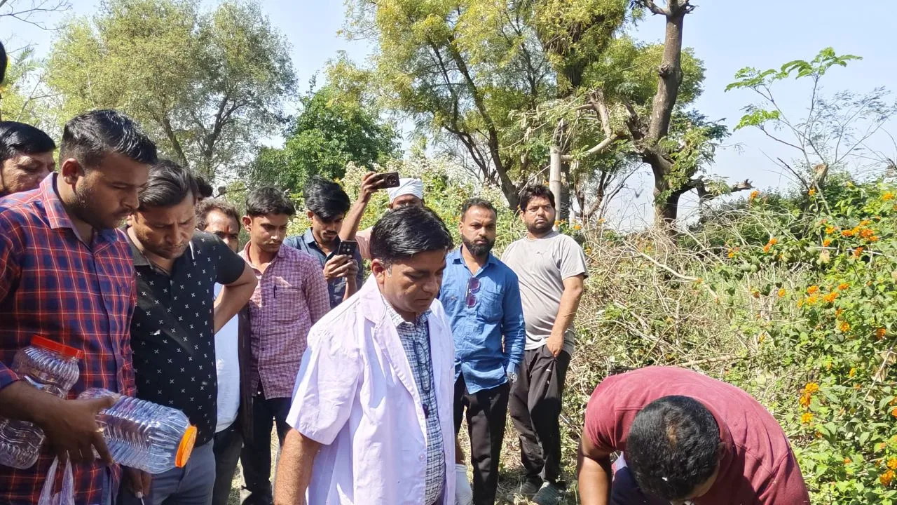 बरेली: करगैना चौकी के पास हुई गोकशी, अवशेष फेंककर तस्कर फरार