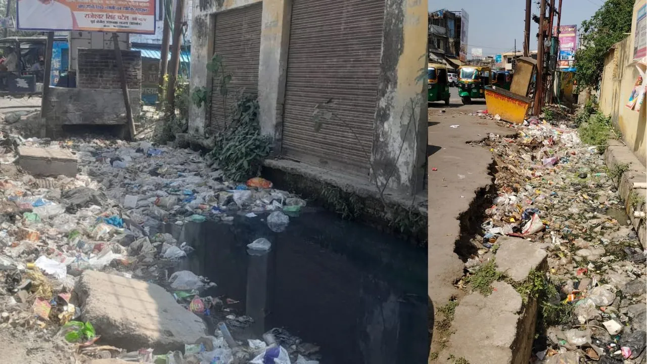 बदायूं में नगर पालिका की लापरवाही से नाले चोक, जलभराव और मच्छरों की बढ़ती समस्या