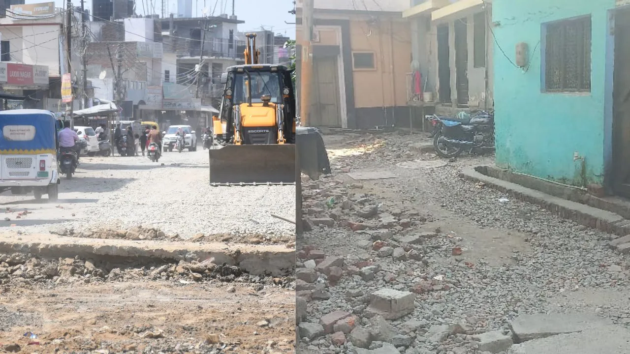 बरेली: ठेकेदारों की लापरवाही से अधूरे पड़े काम, अब बजट बचाने के लिए आनन-फानन में शुरू हुए निर्माण