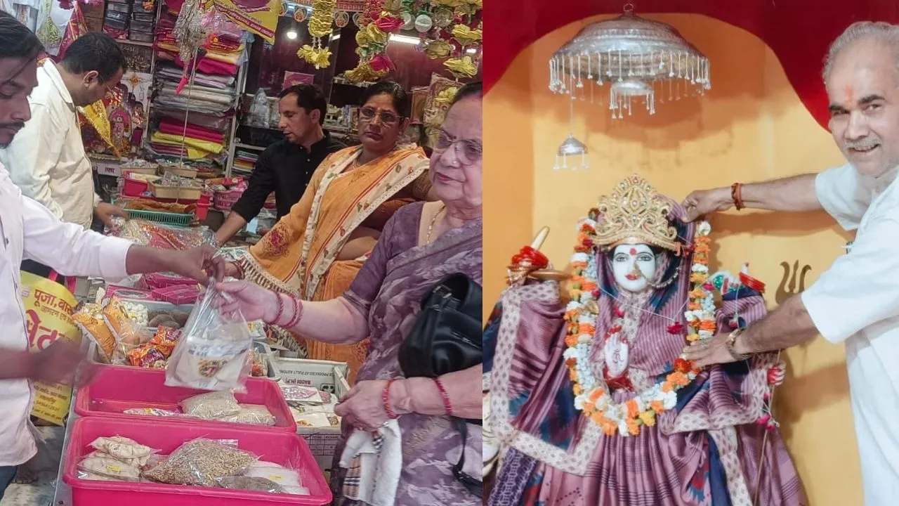 शाहजहांपुर: चैत्र नवरात्र की शुरुआत, हाथी पर सवार होकर आएंगी माता रानी