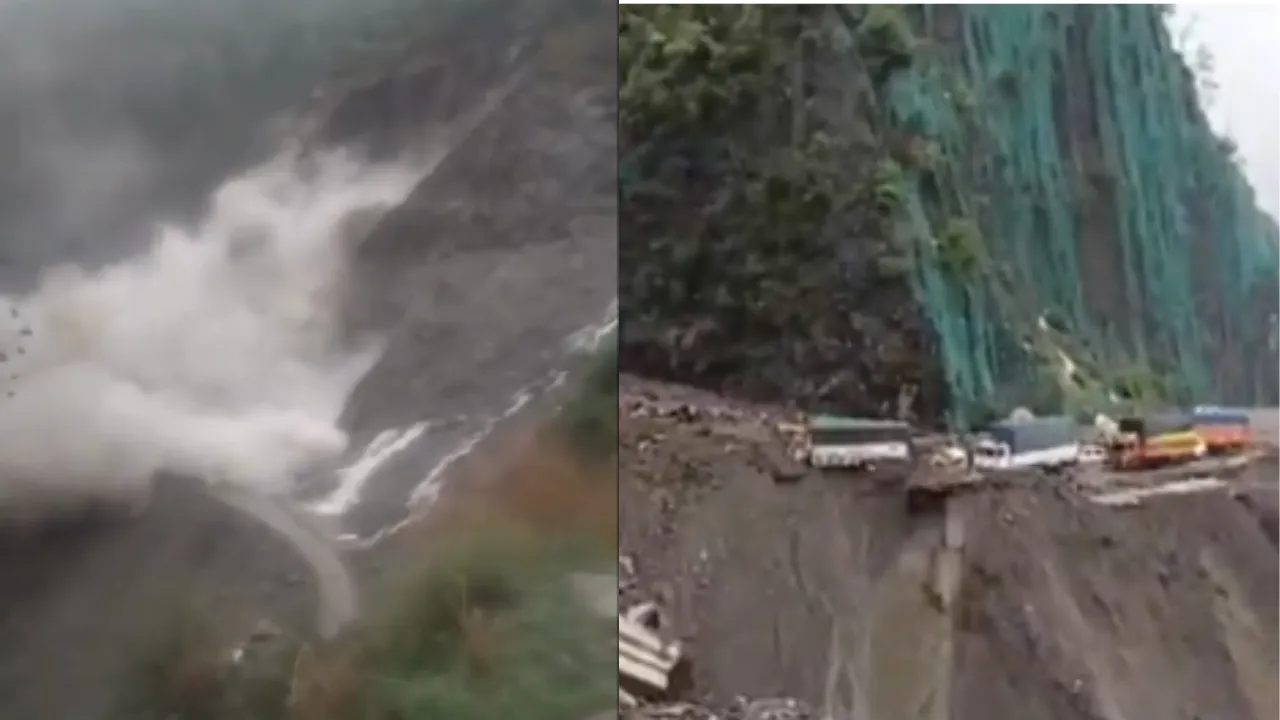 जम्मू-श्रीनगर राष्ट्रीय राजमार्ग बंद, भूस्खलन ने मचाई तबाही, सफाई और मरम्मत में लग सकते हैं छह दिन 