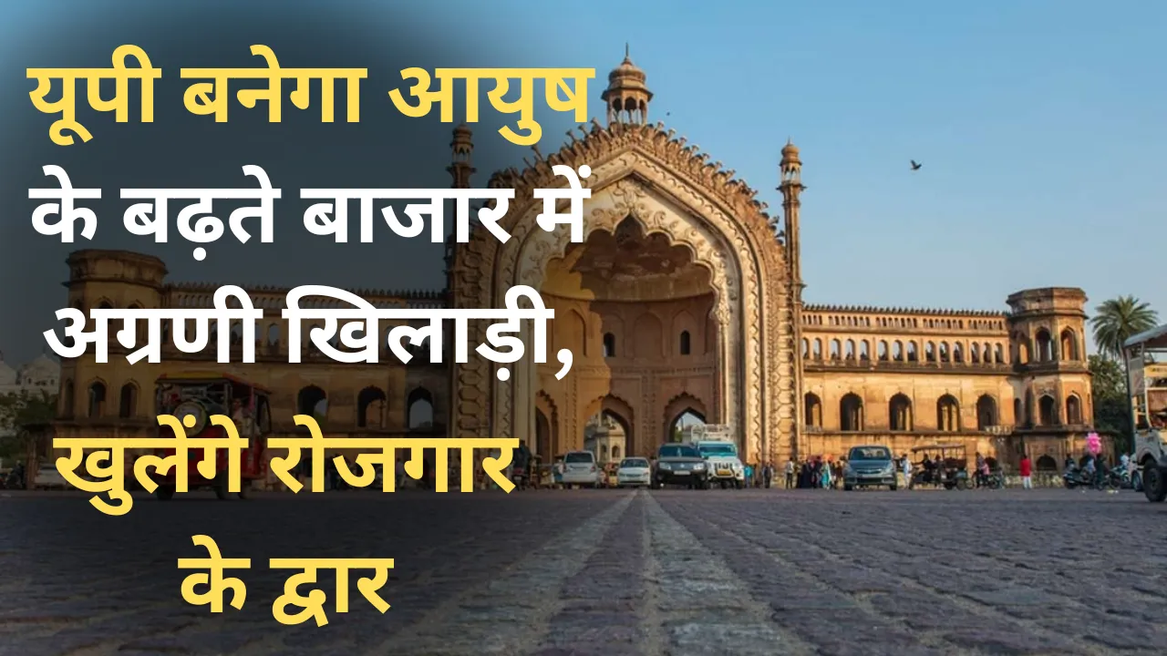 यूपी बनेगा आयुष के बढ़ते बाजार में अग्रणी खिलाड़ी, खुलेंगे रोजगार के द्वार