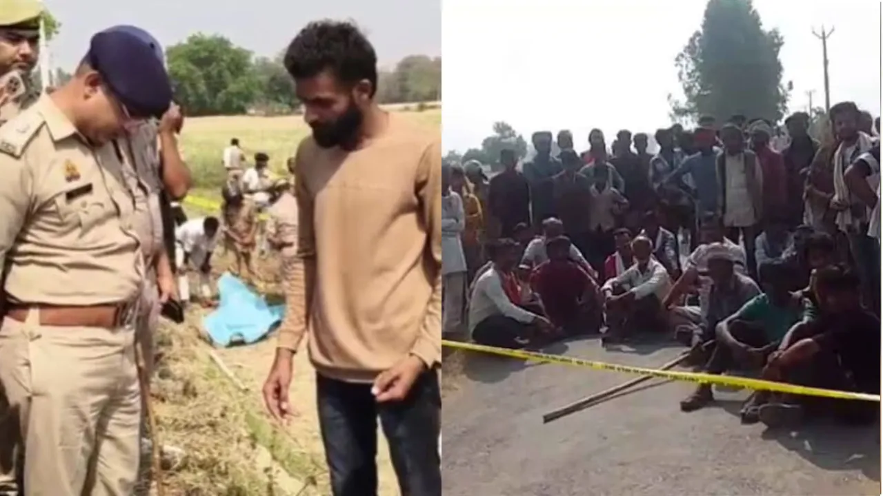 UP: भाकियू नेता की हत्या के विरोध में छावनी में तब्दील हुआ गांव, परिजनों ने की एनकाउंटर की मांग