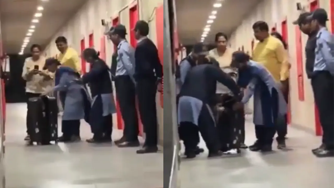 प्रेमिका को सूटकेस में छिपाकर हॉस्टल ले जा रहा था छात्र, लेकिन ऐसे पकड़ा गया, देखें Video