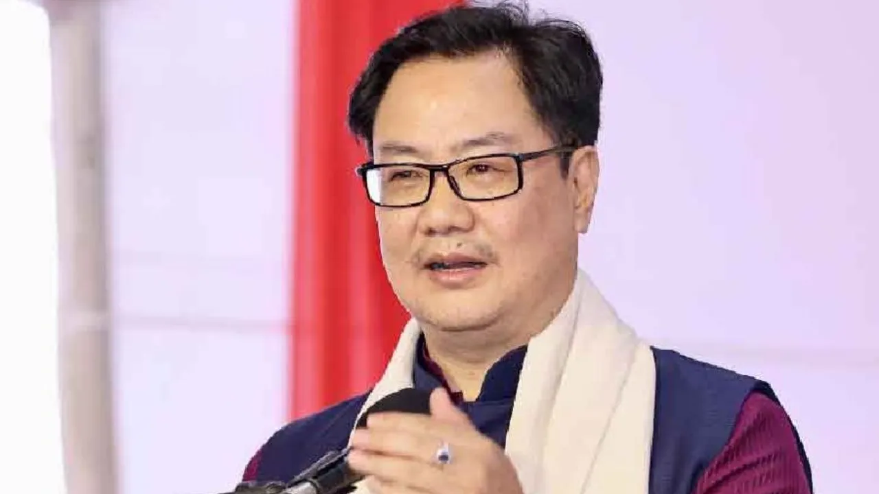 मुस्लिम समुदाय के खिलाफ नहीं है संशोधित वक्फ अधिनियम, सरकार का उद्देश्य अतीत की गलतियों को सुधारना: किरेन रीजीजू