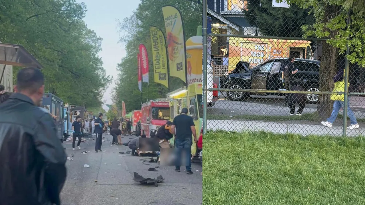 कनाडा हेरिटेज फेस्टिवल में बड़ा हादसा: भीड़ में घुसी तेज रफ्तार कार, नौ लोगों की मौत, कई घायल