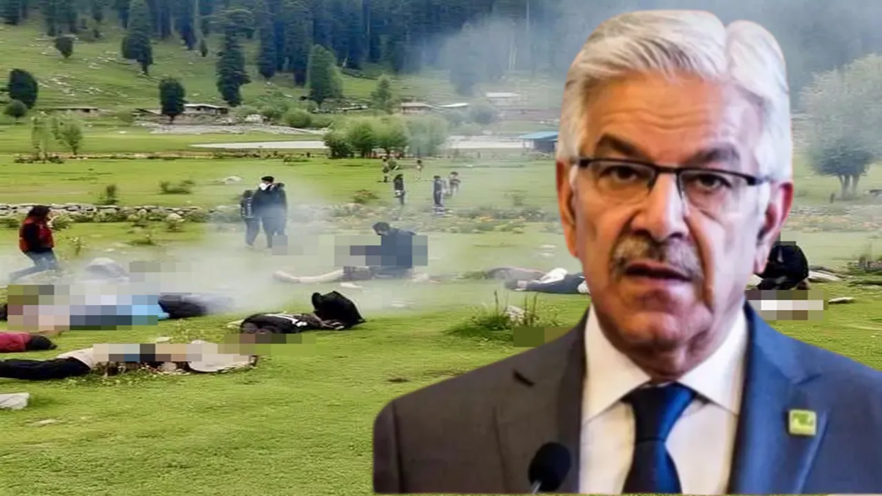 पहलगाम हमले को लेकर सामने आया पाकिस्तान के रक्षा मंत्री का पहला बयान, उगला भारत के खिलाफ जहर, खेला मुस्लिम कार्ड 