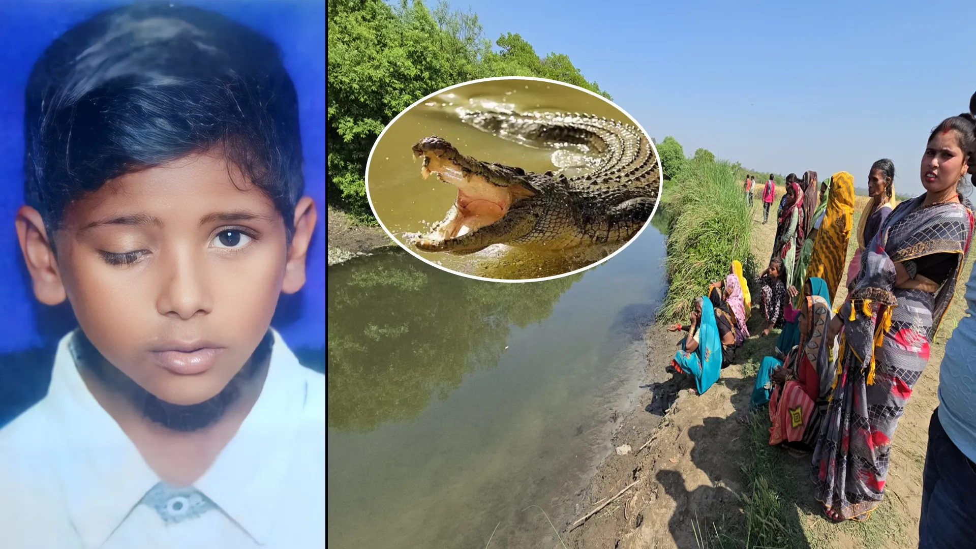 शाहजहंपुर: किशोर को निगल गया मगरमच्छ...दहशत का मंजर देख बड़ा भाई बेहोश