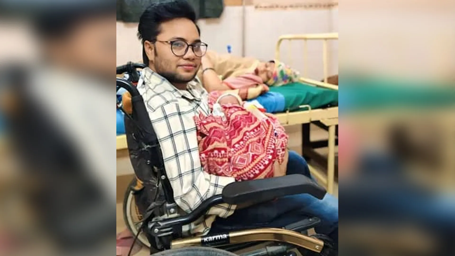 शाहजहांपुर:  पहले विज्ञान के चमत्कार ने बनाया महिला से पुरुष...अब शरद को मिला पिता बनने का सुख