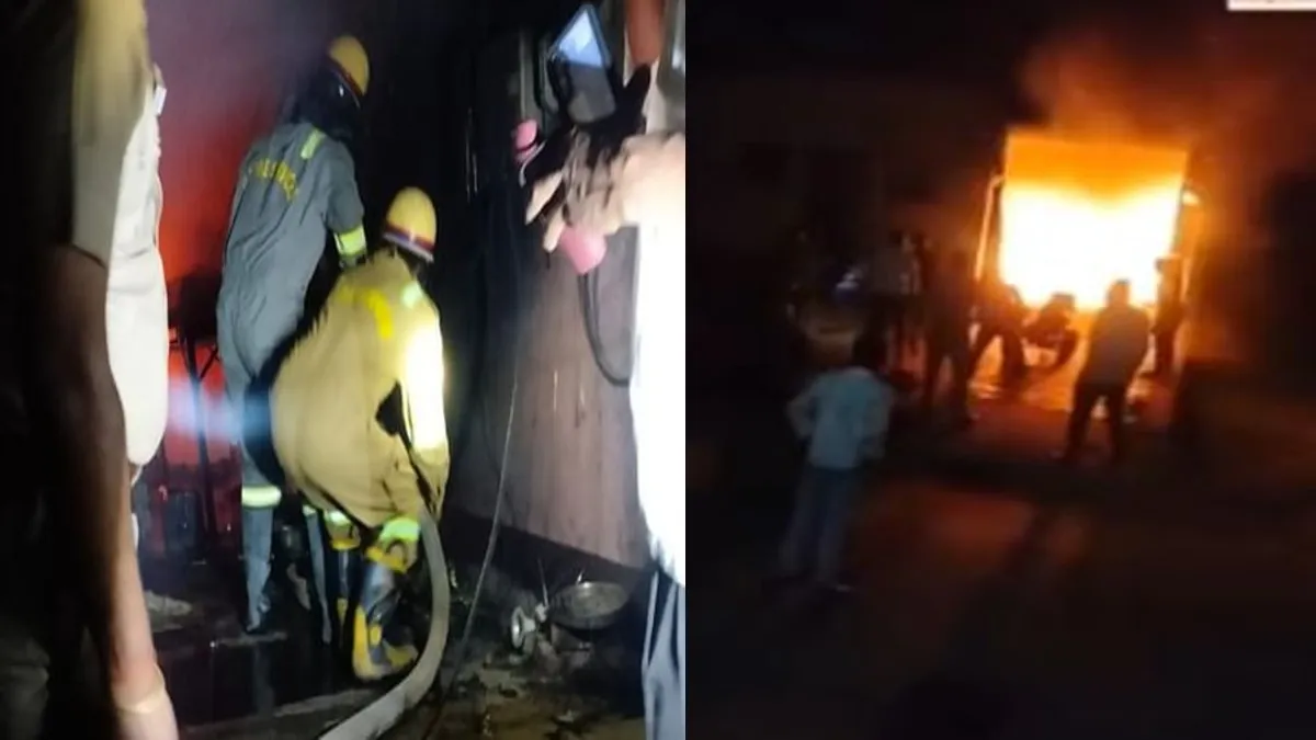 Bareilly: बेकरी फैक्ट्री में लगी भीषण आग, जलकर राख हुए लाखों के सांचे और मशीनें