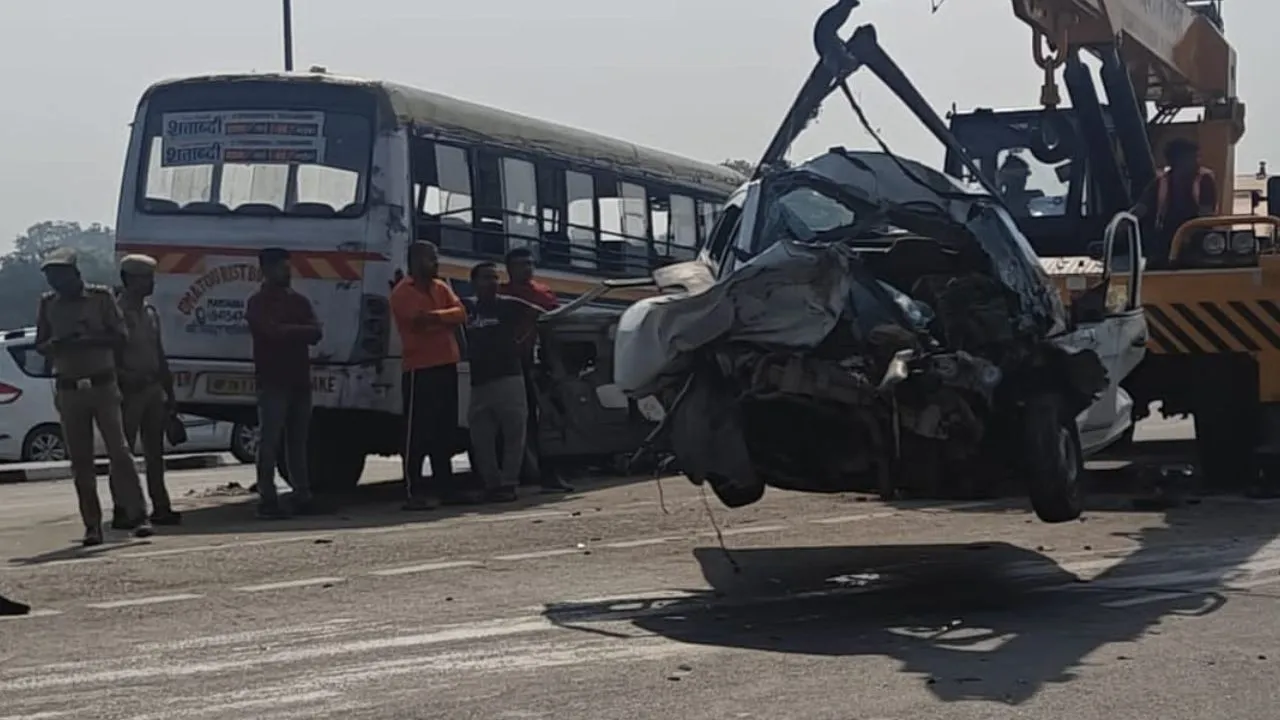 Bithoor Accident Kanpur शिक्षिका मौत6677