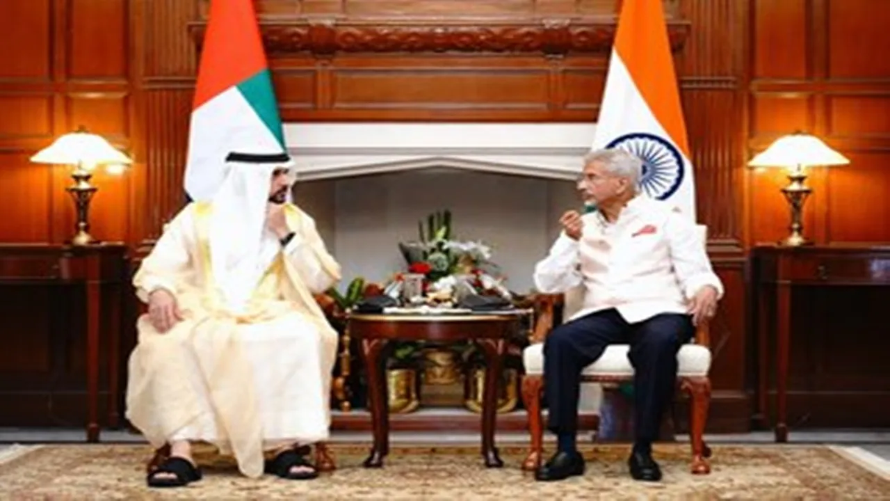 दुबई के युवराज शेख हमदान भारत पहुंचे, जयशंकर ने किया स्वागत, पीएम मोदी ने दिया भोज