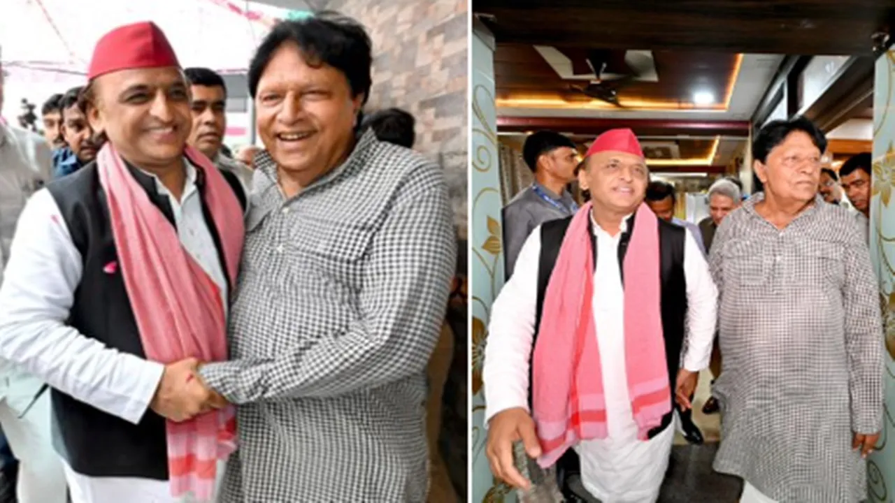 आगरा पहुंचे आखिलेश यादव, रामजीलाल सुमन से की मुलाकात, कहा- पिछड़े, दलित और अल्पसंख्यकों को डराना चाहती है सरकार