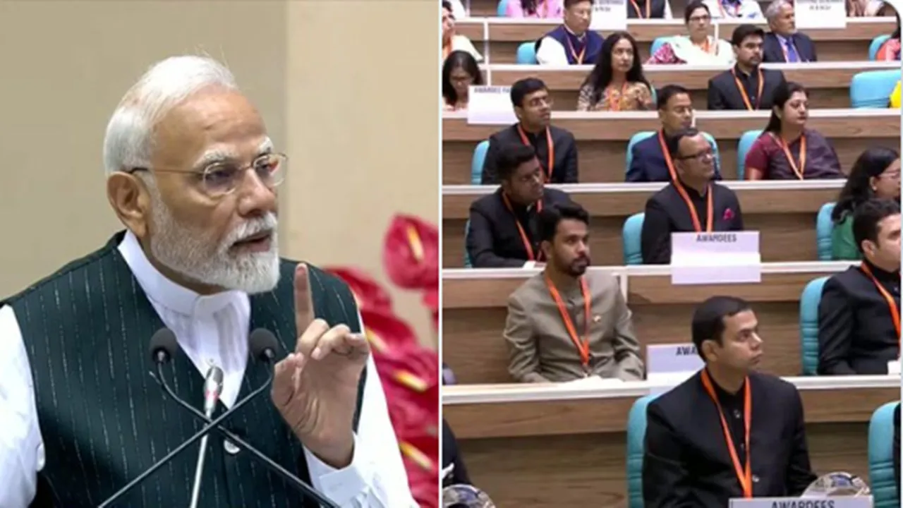  Civil Services Day: सिविल सेवा दिवस कार्यक्रम में बोले PM मोदी- भारत के समग्र विकास का मतलब देश का कोई भी नागरिक पीछे न छूटे 