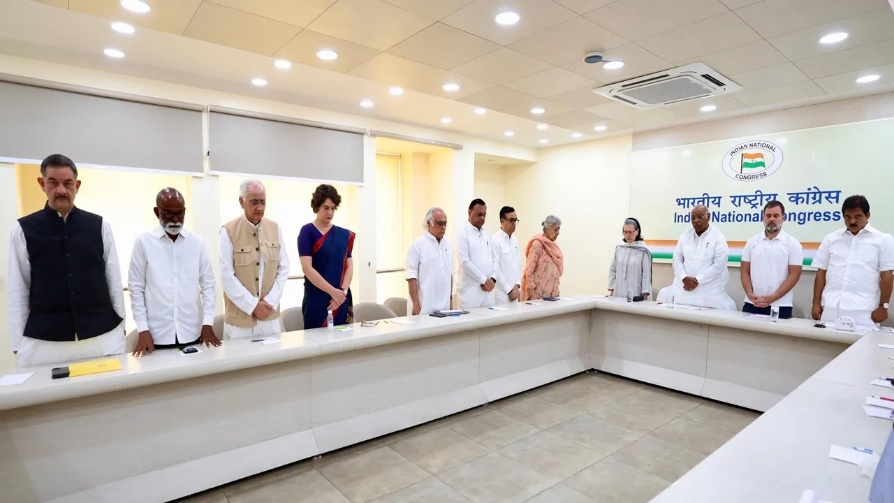 CWC की बैठक के बाद बोली कांग्रेस,  पाकिस्तान ने रची पहलगाम हमले की साजिश, भाजपा कर रही ध्रुवीकरण और विभाजन