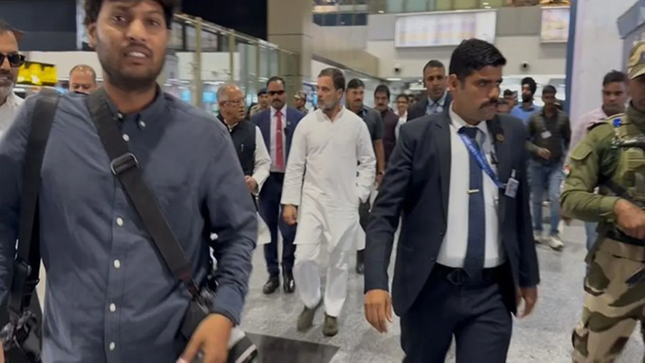 श्रीनगर पहुंचे राहुल गांधी: पहलगाम आतंकी हमले में घायल हुए लोगों से करेंगे मुलाकात 