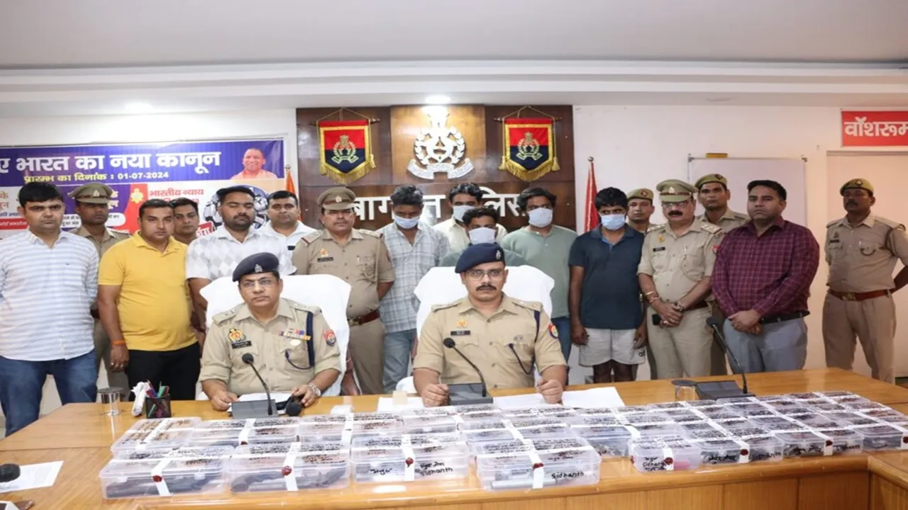 Baghpat: बागपत पुलिस ने अवैध असलहा फैक्ट्री का किया भंडाफोड़, पांच गिरफ्तार