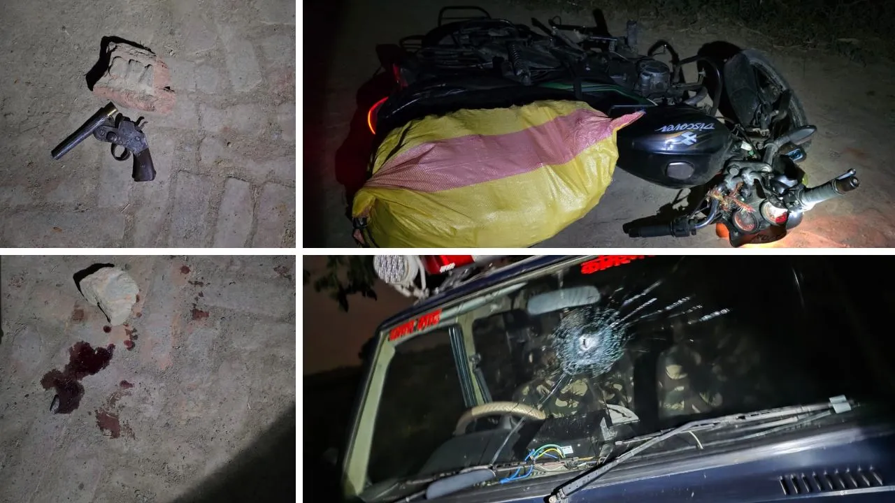 कानपुर में पुलिस-बदमाश के बीच मुठभेड़: शातिर ने झोंका फायर, पैर में लगी गोली, गिरफ्तार, अपराधी पर 11 मुकदमे दर्ज