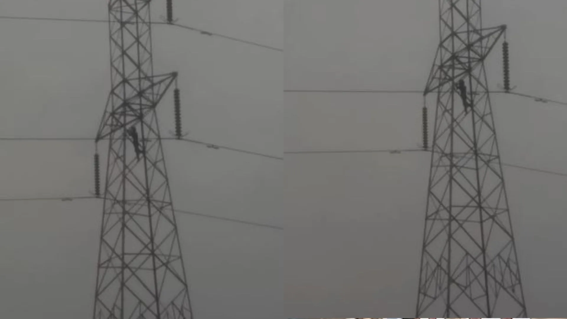 रायबरेली: हाईटेंशन लाइन पर चढ़कर युवक ने किया हंगामा, वीडियो वायरल