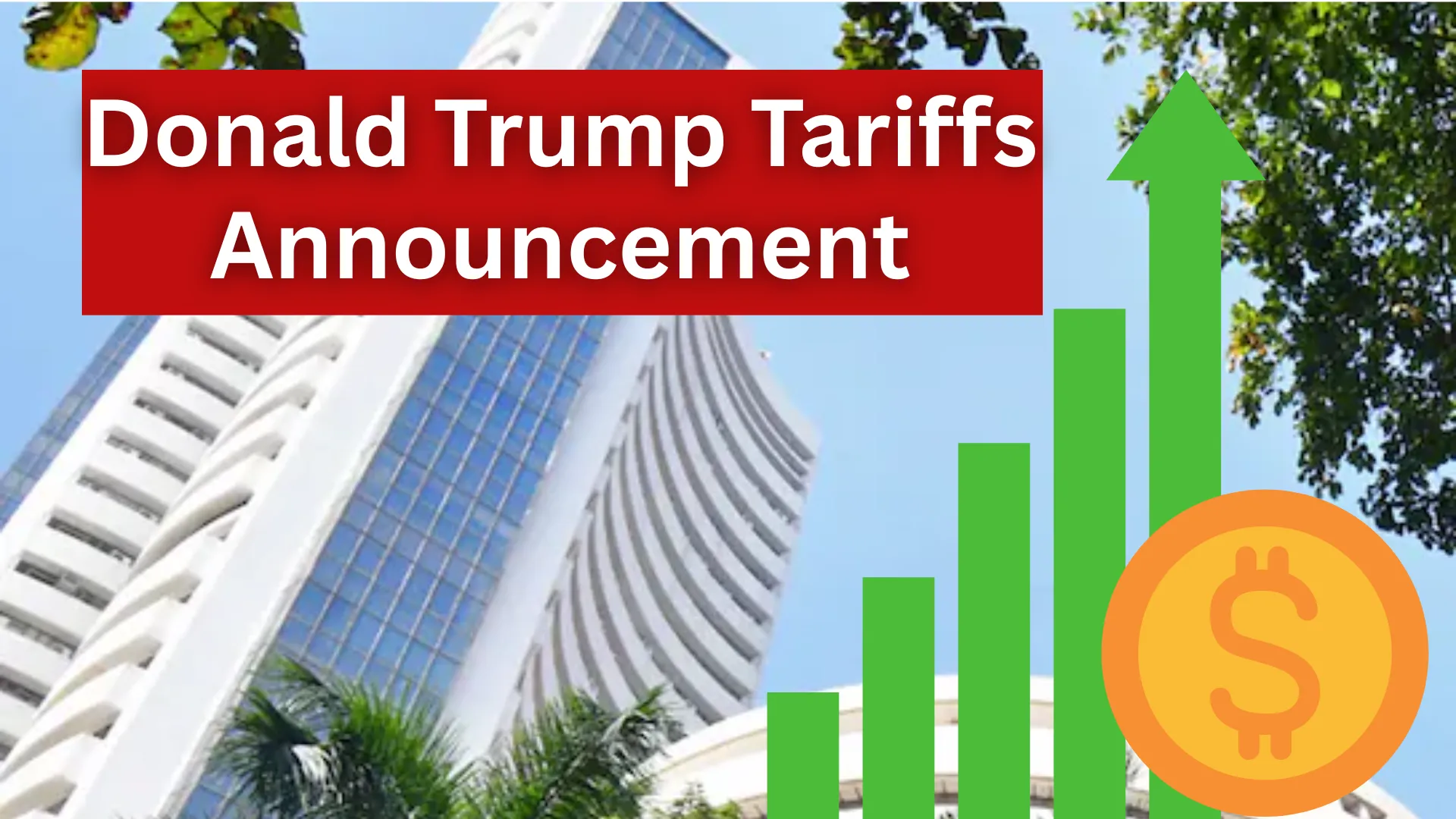 Donald Trump Tariffs Announcement: ट्रम्प के टैरिफ का टूटा कहर, सेंसेक्स और निफ्टी में गिरावट
