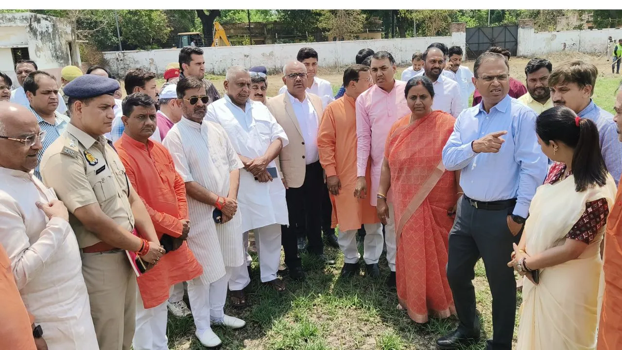PM मोदी का 24 अप्रैल को कानपुर दौरा...CSA मैदान में रैली को करेंगे संबोधित: अफसरों ने किया निरीक्षण