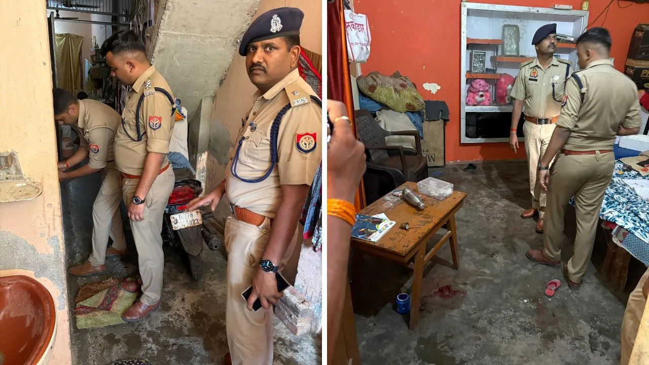 कानपुर में बेटे ने मां की चाकू से वारकर हत्या: मकान नाम नहीं करने पर वारदात को दिया अंजाम, दस दिन पहले आई थी बेटी की घर